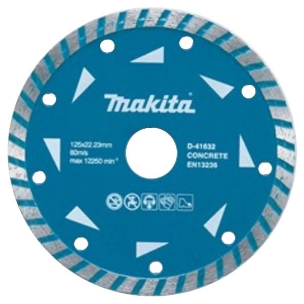 Makita D-41632 Turbo gyémántvágó korong 125 mm