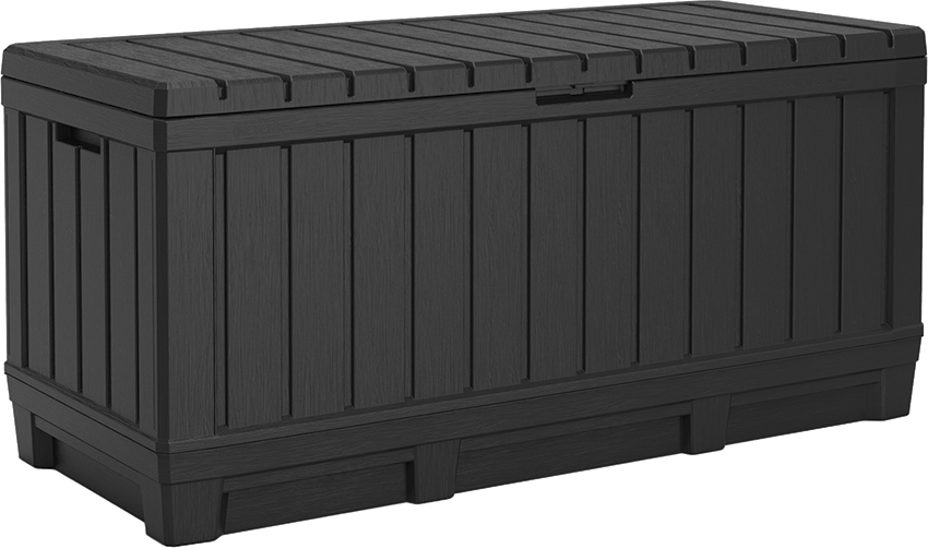 Tárolóláda KENTWOOD 350 L grafitszürke 249462