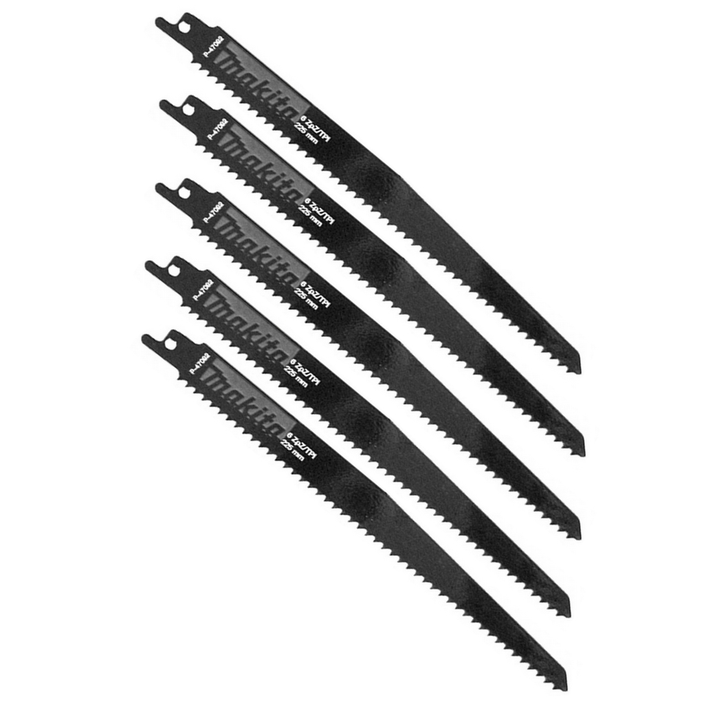 Makita P-47092 HCS 225 mm-es fűrészlapok. 5 darabos készlet