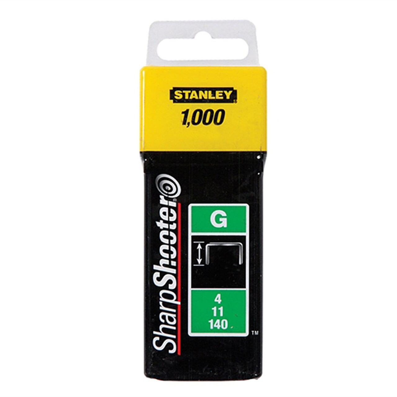 Stanley 1-TRA706T Heavy-Duty 10 mm-es tűzőkapcsok. 1000 db