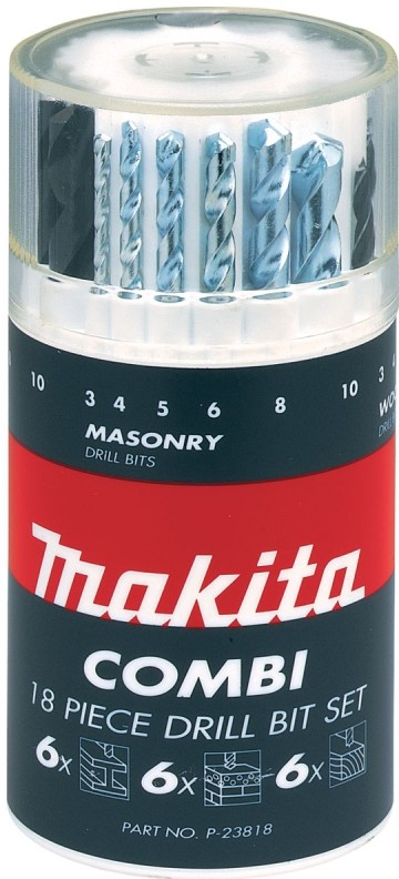 Makita P-23818 18 darabos fúrókészlet