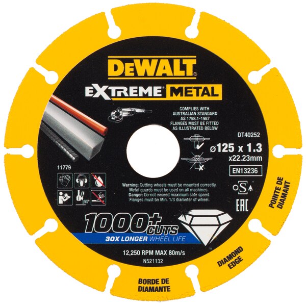 DeWalt gyémántvágó korong DT40252 125 mm