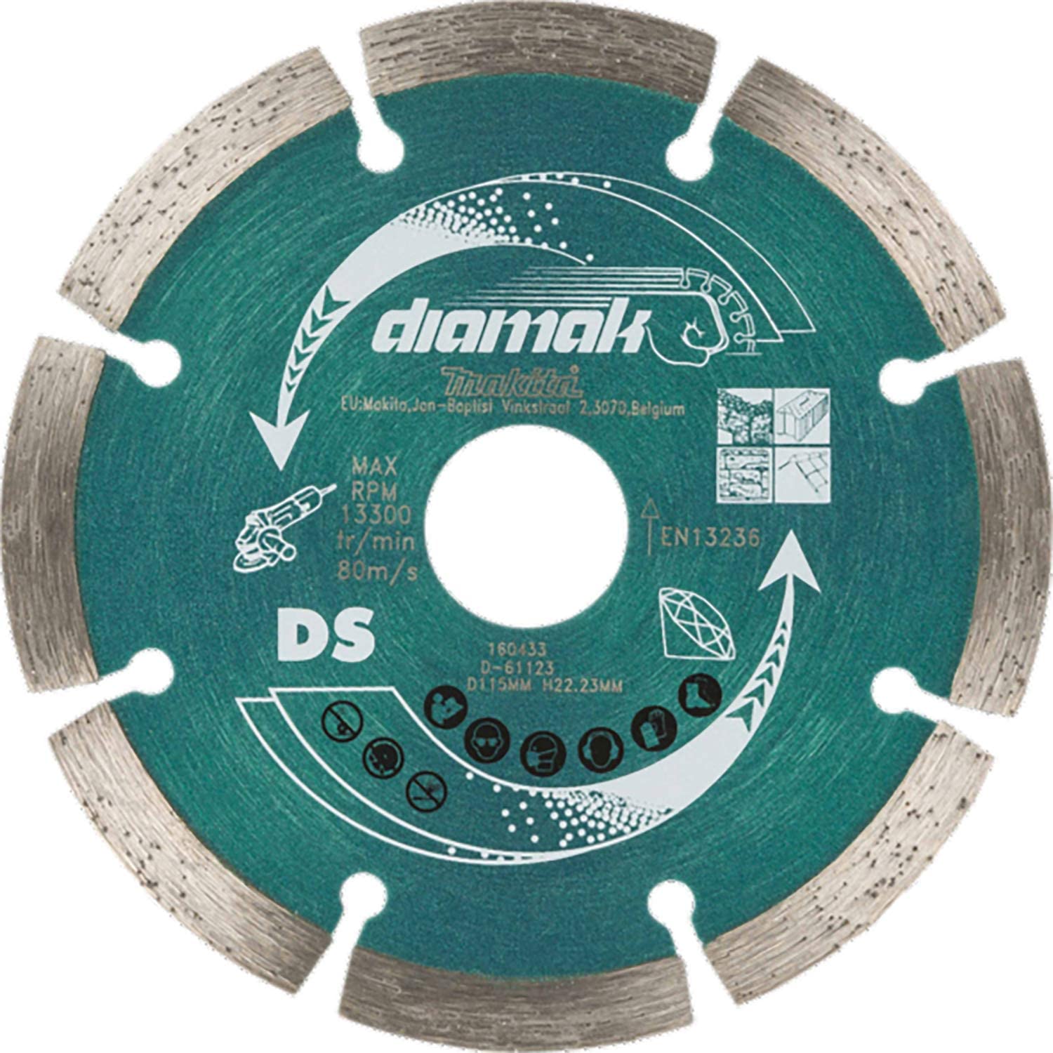 Makita D‑61145 gyémántvágó korong 230 mm