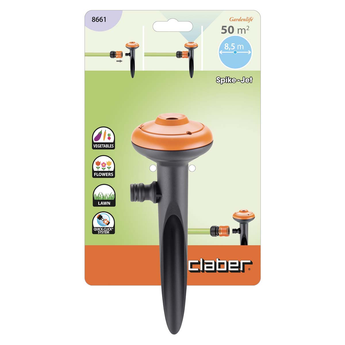 locsolófej JET CLABER 8661