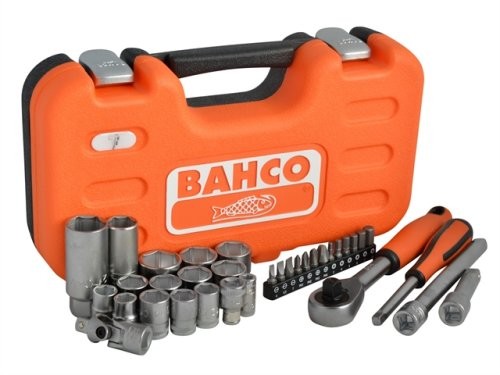Bahco S330 dugókulcs készlet 1/4" és 3/8"
